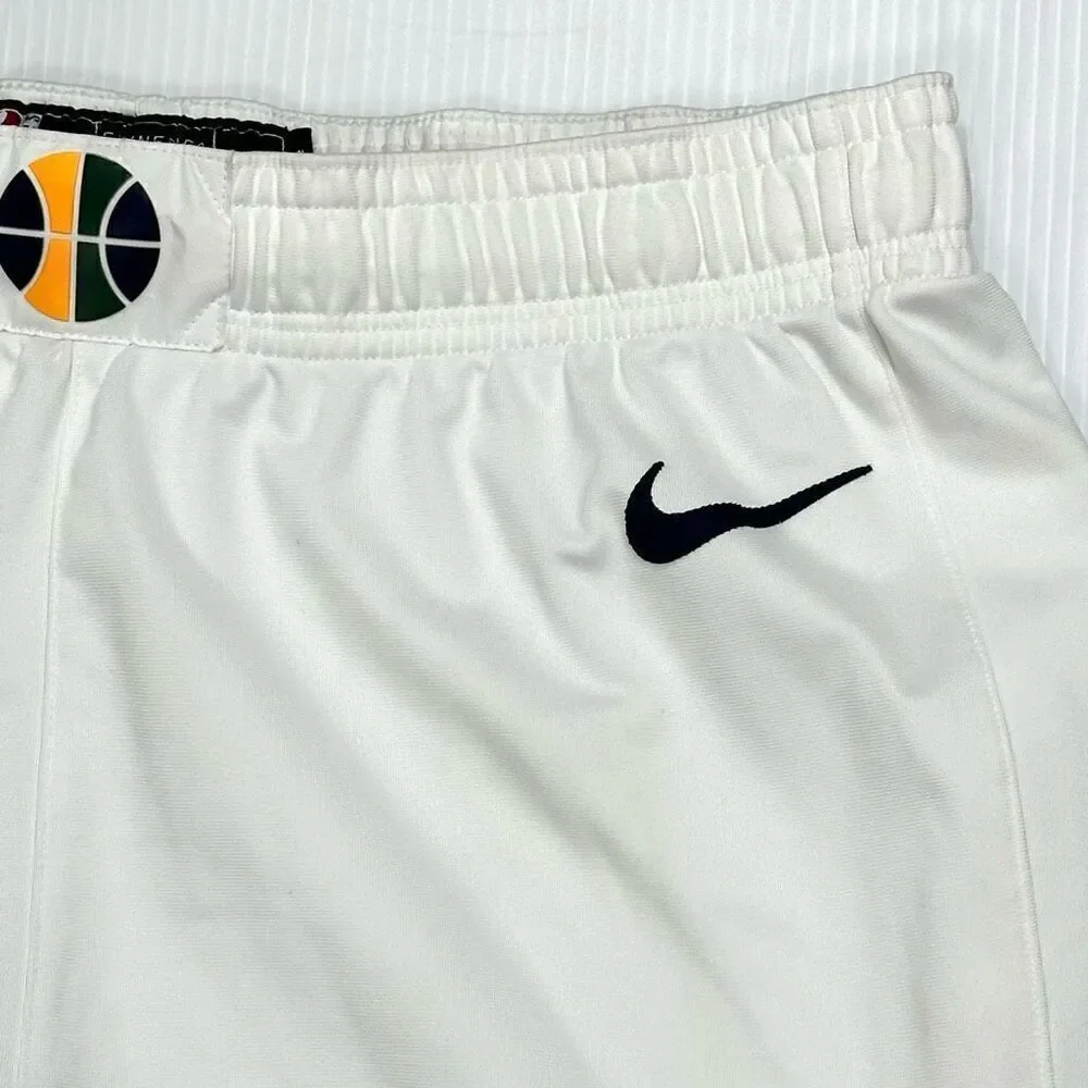 Utah Jazz Juwan Morgan #16 Basketball Shorts 2017-18 NBA Season 40+2 Game Worn